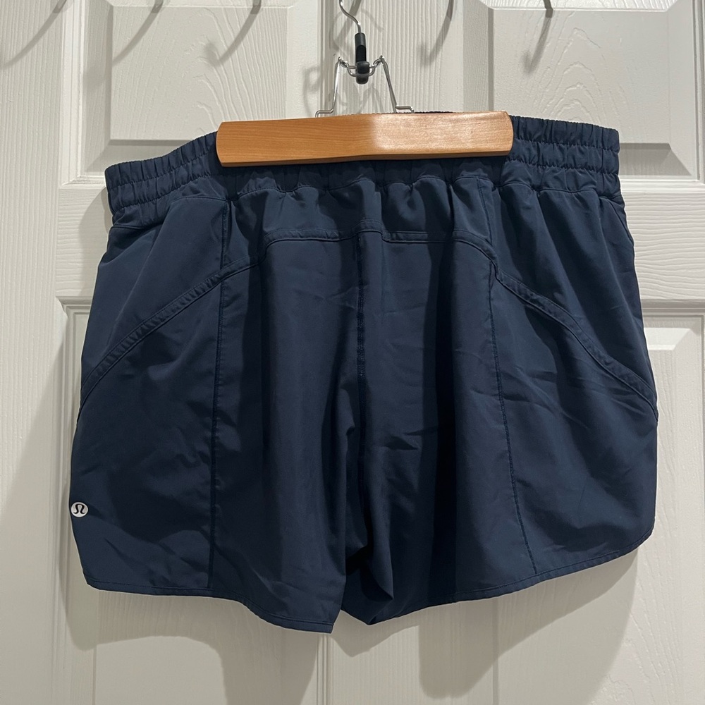Lululemon Navy Blue Shorts